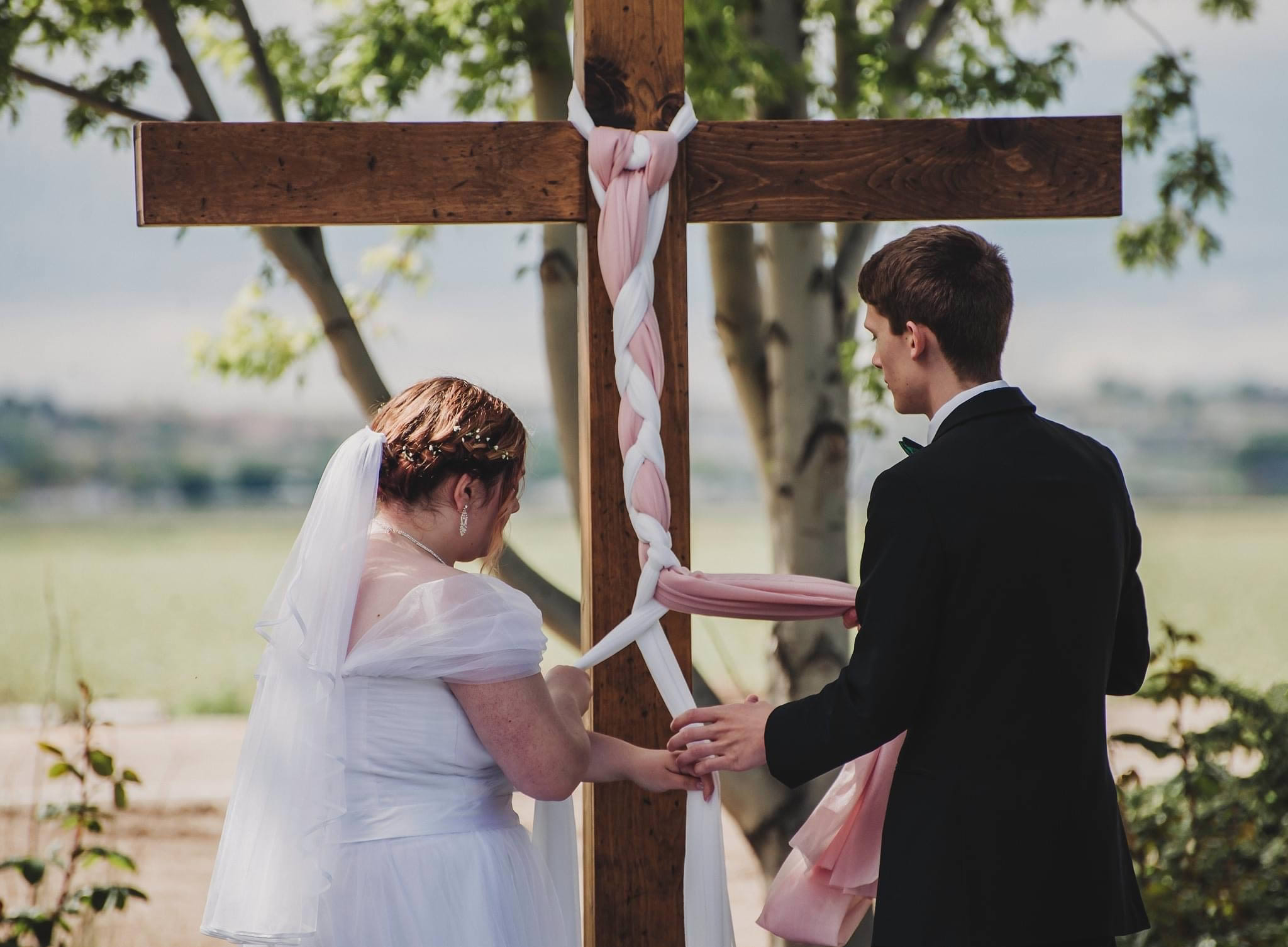 Bride Groom Wedding Ceremony