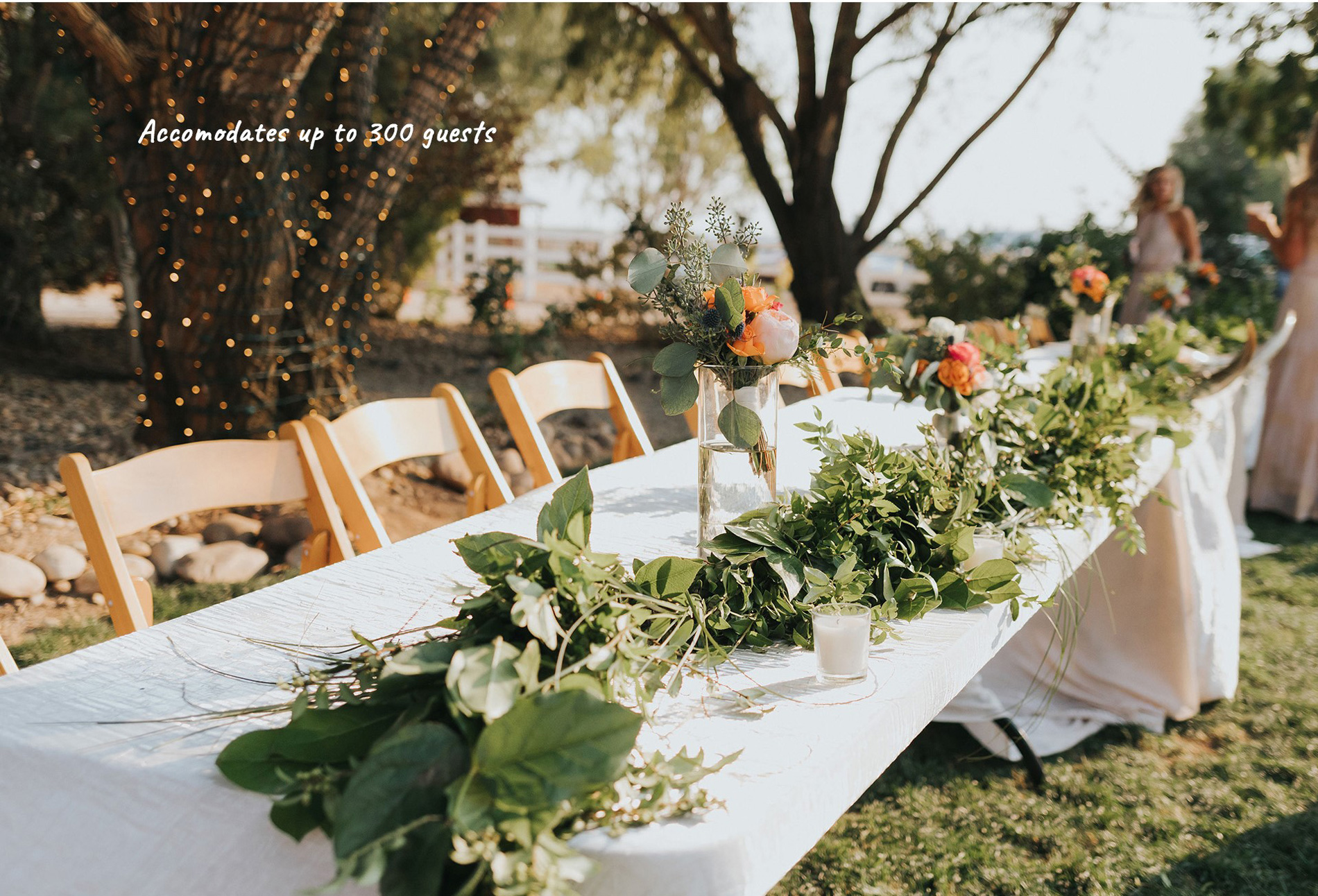 Outdoor Weddings, Receptions, & Events Venue
