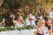 wedding reception outdoors, nampa, idaho